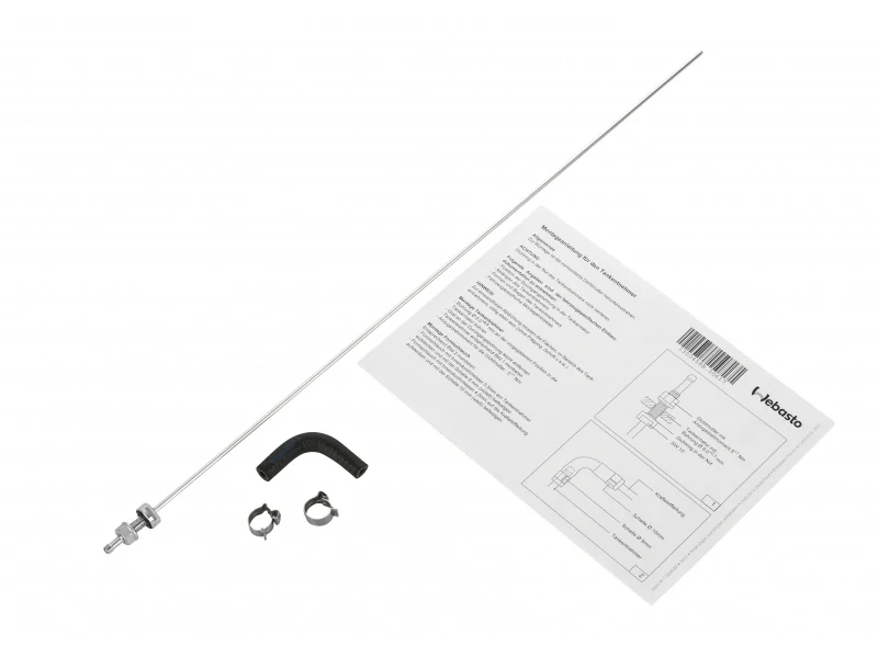 Jehla do nádrže Webasto rovná 490 mm - 1322743 / 1300494 / 1322645