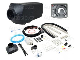 Eberspacher Airtronic III M3 D4L 24V + Zástavbova sada + Miniregulátor - 252956050000 / 252720800000 / 221000320700