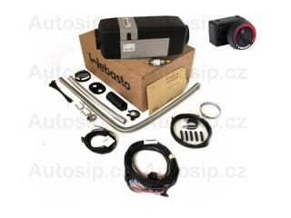 Nezávislé topení Set-Webasto Air Top Evo 40 / 12V benzin vč. zástavbové sady a Ovladače AT - 9027979 / 9027987 / 1322581