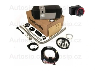 Set Webasto Air Top Evo 55 / 24V diesel vč. zástavbové sady a Ovladače AT - 9028024 / 9027986 / 9027987 / 1322581