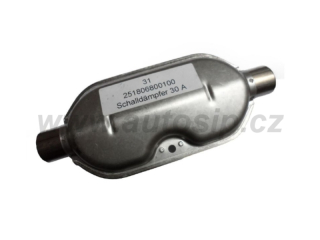 Tlumič výfuku na topení Eberspächer 30 mm - 251806800100 (3K)