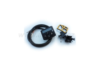 Mini Hodiny 12 V zelené podsvícení - 221000316000 (4G)