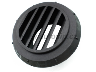 Výdech 45° černý 90 mm 9012285 / 1320709